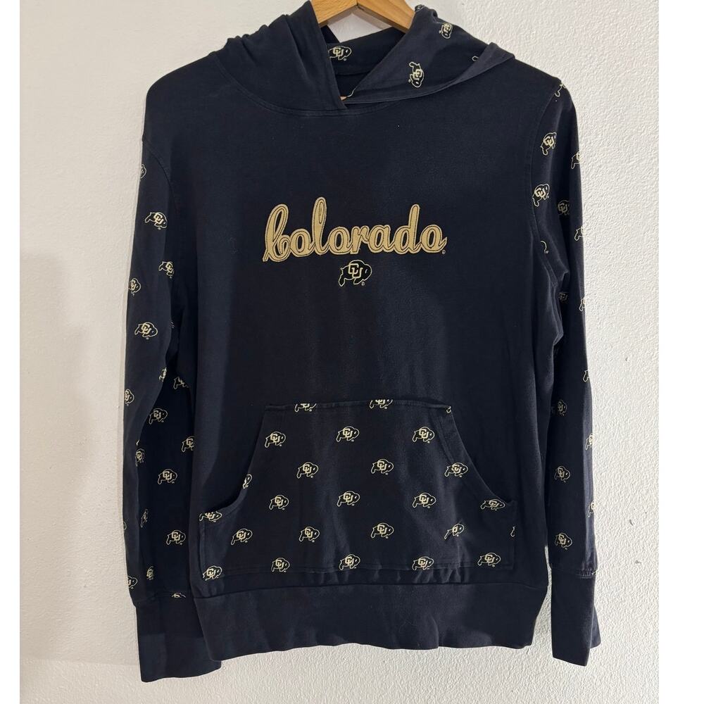 Colorado Shell Navy Hoodie with Embroidered  see measurements